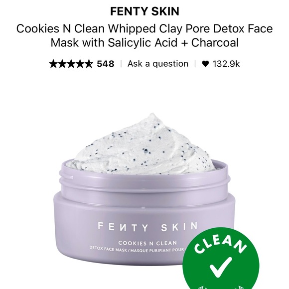 Fenty Cookies and Cream Detox Mask - Picture 1 of 1
